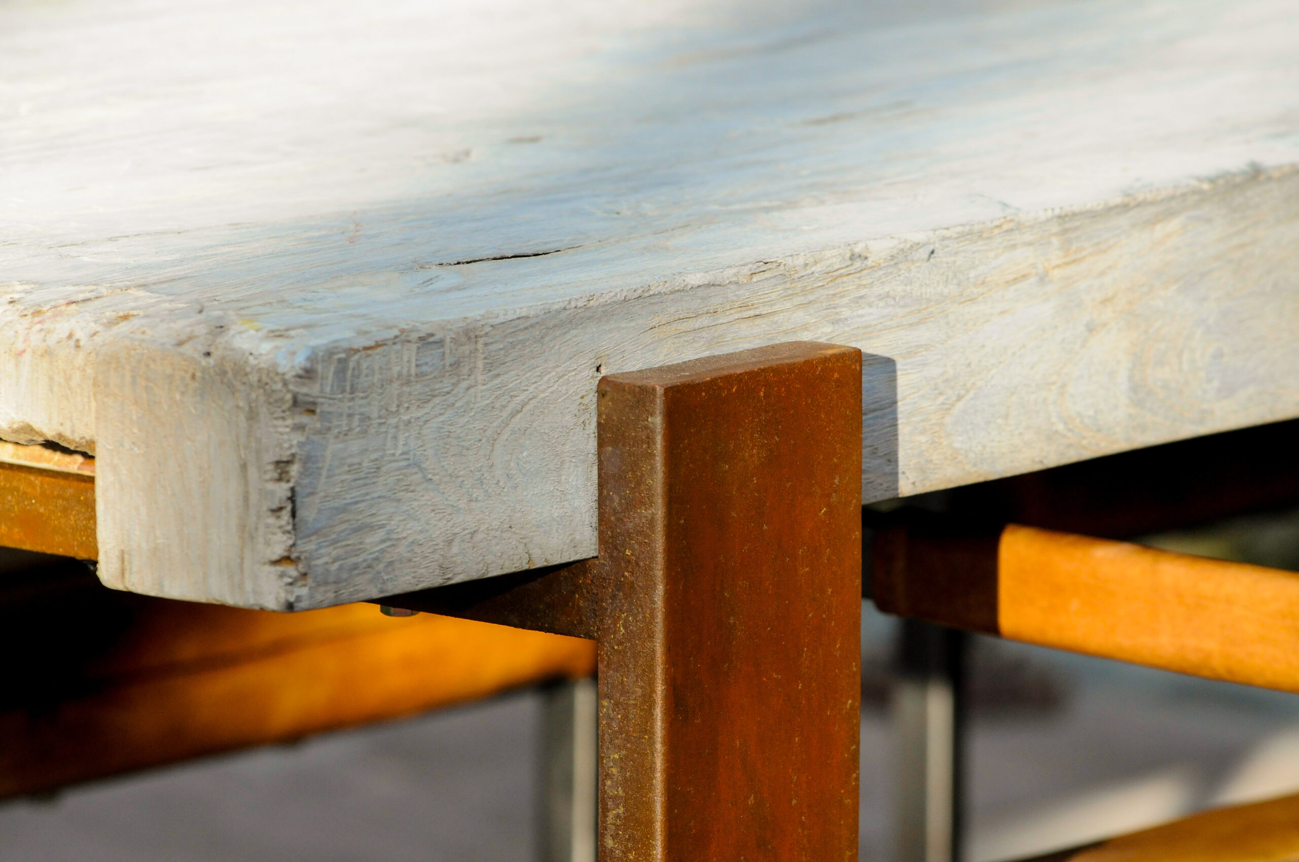 MERWEDE Industriële Eettafel 240 x 100 cm - Afbeelding 11