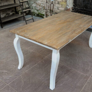 CORRÈZE Brocante Eettafel 180 x 90 / 240 x 100 cm